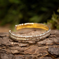 Ladda upp bild i Galleri visare, Armband Bangle Skogkant 925s Silver