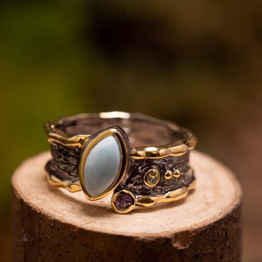 Silverring Cryal 925s Silver