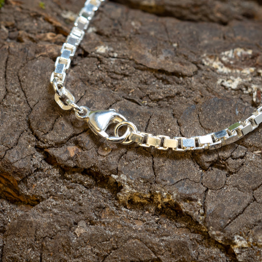Halsband Venezia 925s Silver 3 mm