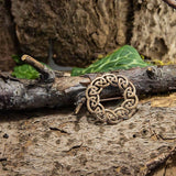 Brosch Keltisk knut Nål brons