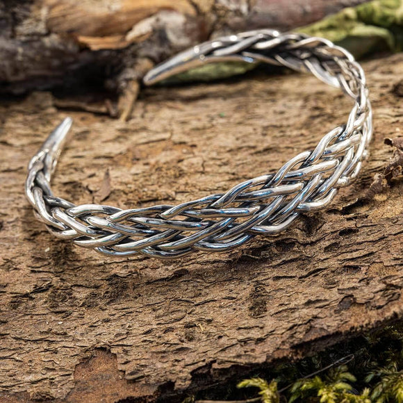 Armband Bangle Weave 925s Sterling Silver