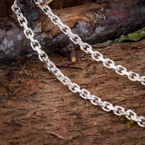Halsband ankarkedja 925s silver 4.5mm