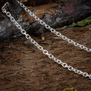 Halsband ankarkedja 925s silver 3mm