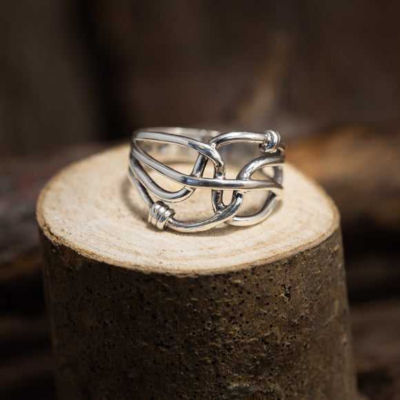 Vikingknut Ring 925s Silver